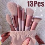 13-Piece Makeup Brush Set – Foundation, Eyeshadow, Blush, Concealer & More