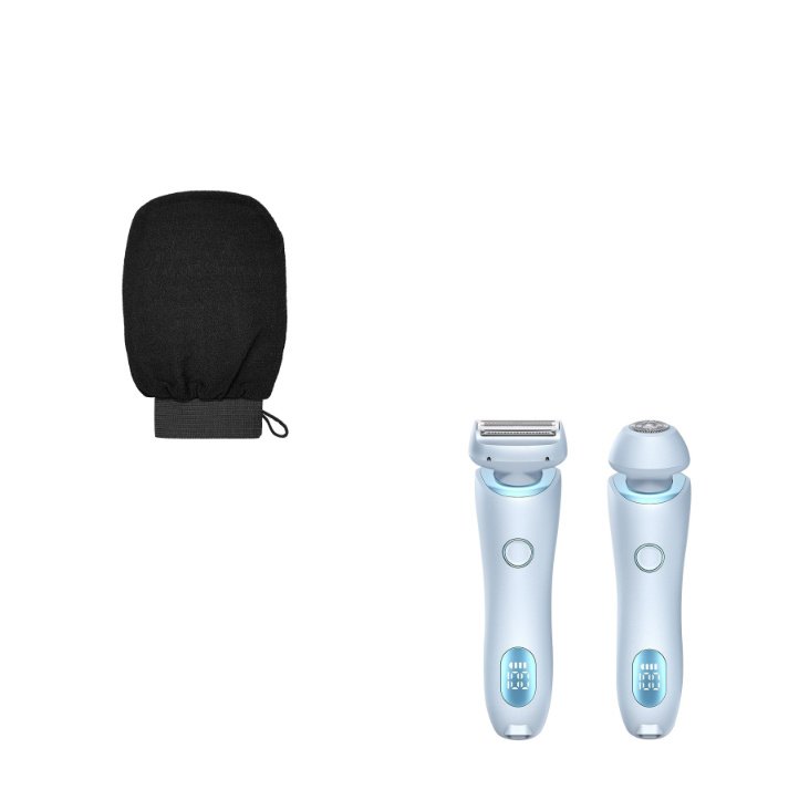 2-in-1 Electric Hair Remover for Women – Painless USB Rechargeable Body & Facial Shaver for Smooth, Silky Skin - Image 2