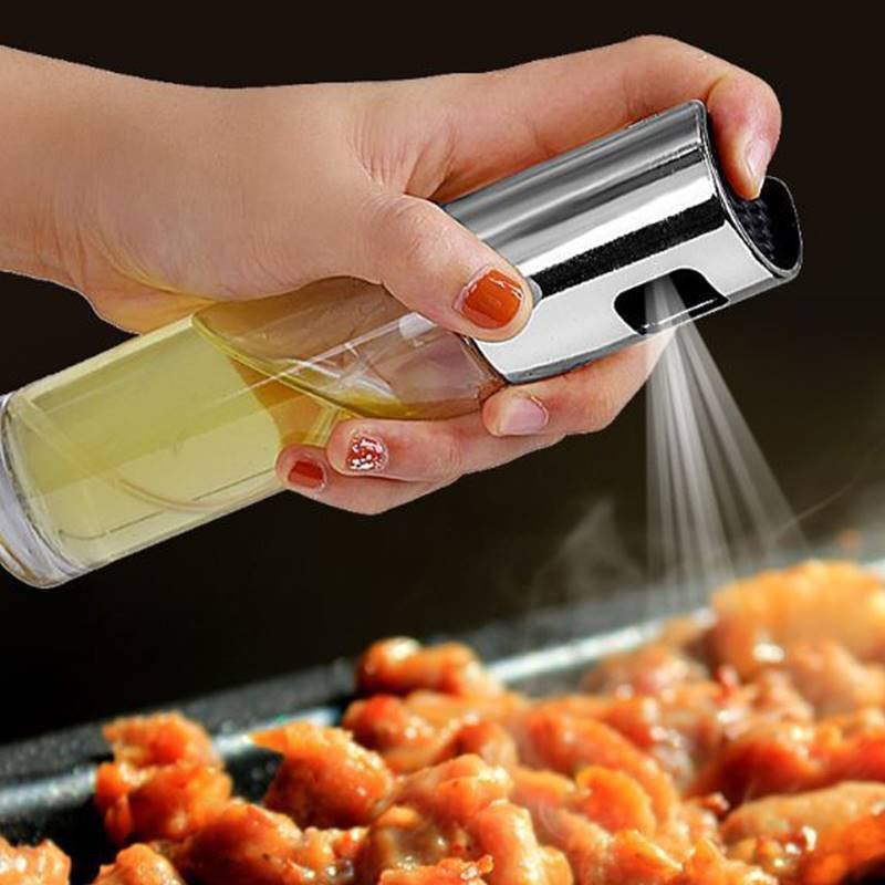 Healthy Cooking Oil & Vinegar Spray Bottle – Pump Action, Leakproof Glass Sprayer for BBQ & Kitchen Use - Image 4
