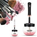 Electric Makeup Brush Cleaner & Dryer Set - Black