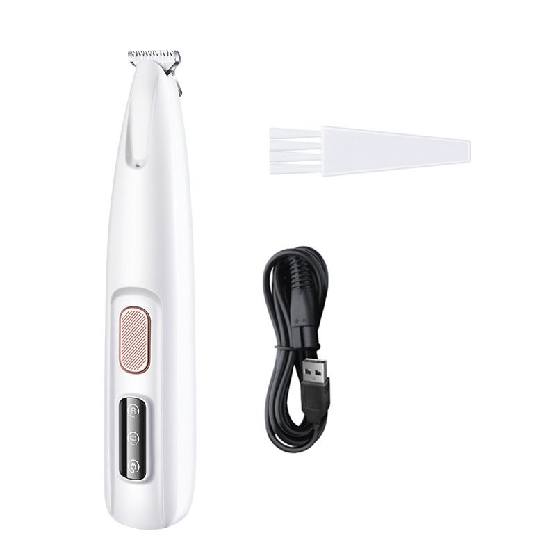Rechargeable Dog Paw Trimmer with LED Light & Display – Cordless, Waterproof Grooming Clippers - Image 3