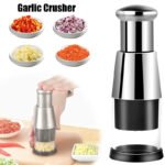 Crush It in Seconds – Premium Garlic & Veggie Chopper